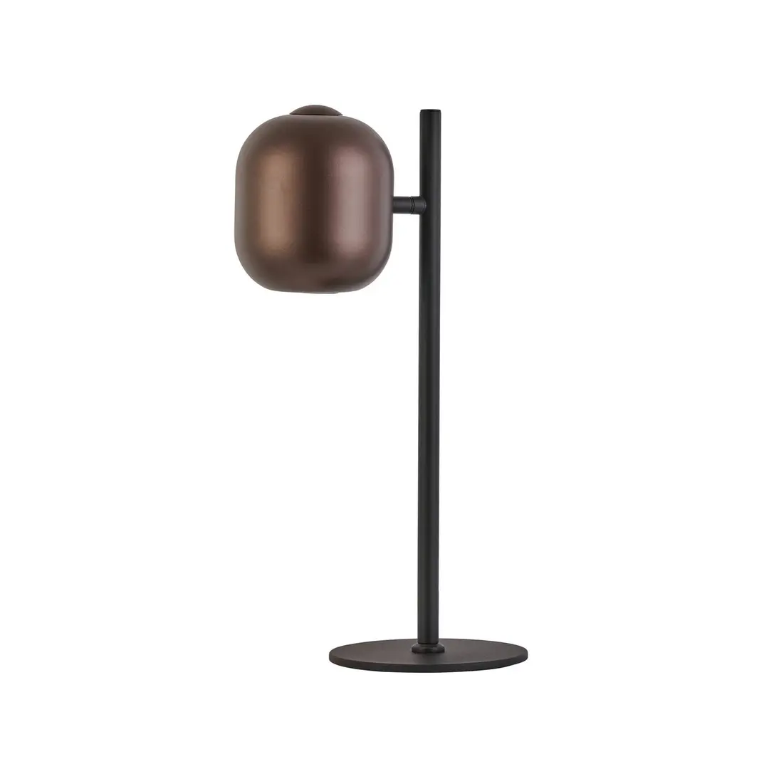 Brilliant Tischlampe Jane, Höhe 41 cm, schwarz, Metall