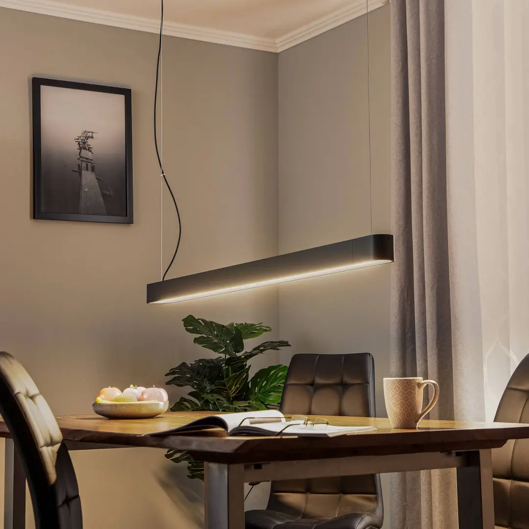 Nowodvorski Lighting Hängeleuchte Soft grafit 125 cm
