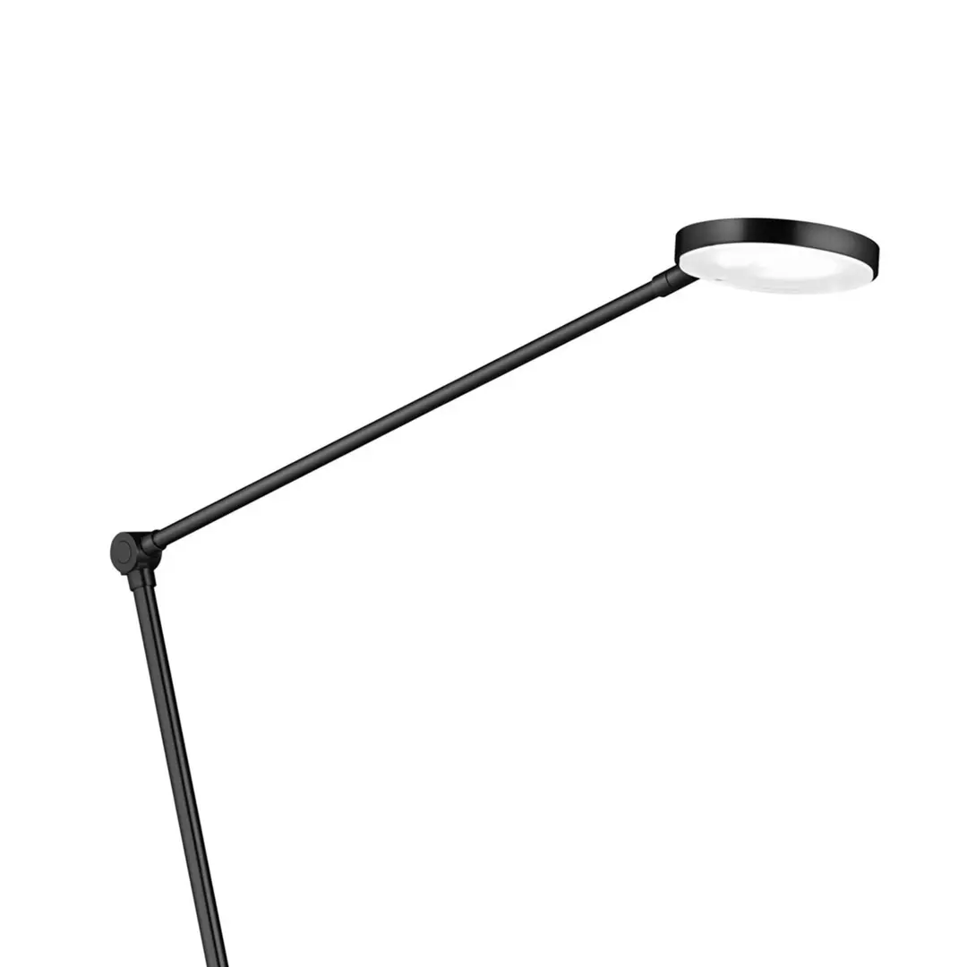 Knapstein LED-Stehleuchte Thea-S, schwarz, Gestensteuerung, CCT, dim.