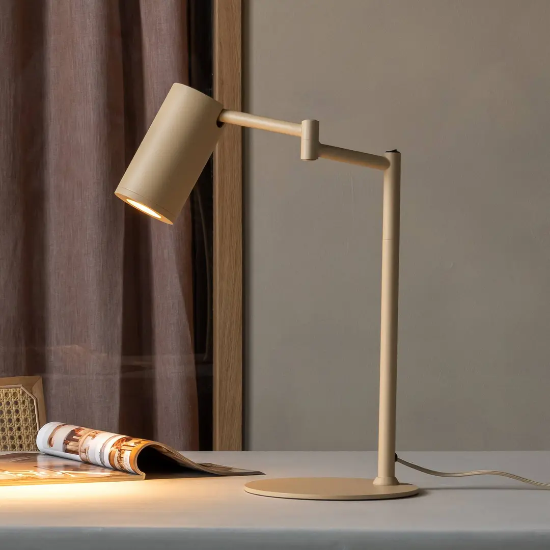 IT'S ABOUT ROMI Tischlampe Bilbao, beige, Höhe 48 cm