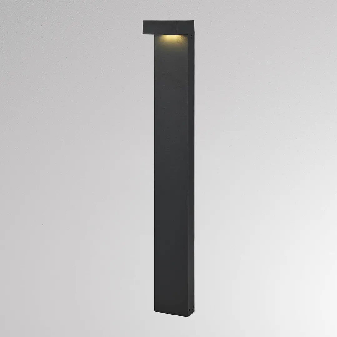 Molto Luce LED-Wegeleuchte ATO, Höhe 85 cm, DALI, anthrazit IP65 Metall