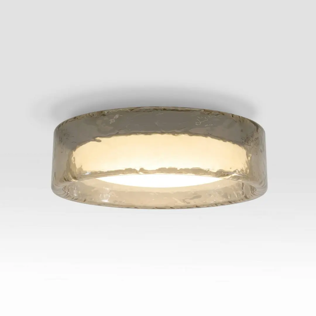 MARSET LED-Deckenlampe Ringo, Ø 70 cm, rauchgrau Kunststoff