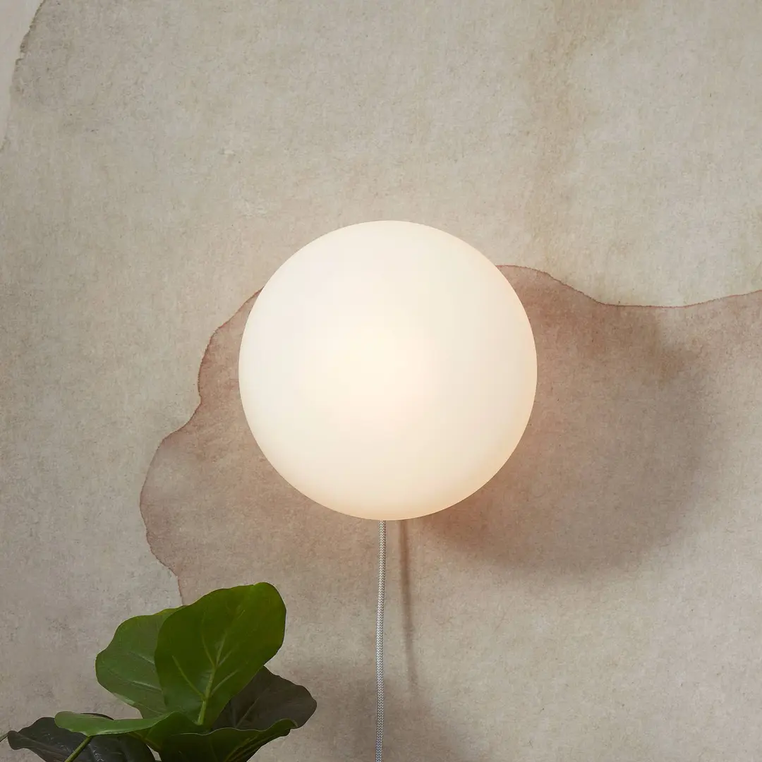 IT'S ABOUT ROMI Wandleuchte Sapporo, Ø 28 cm, Glas, E14