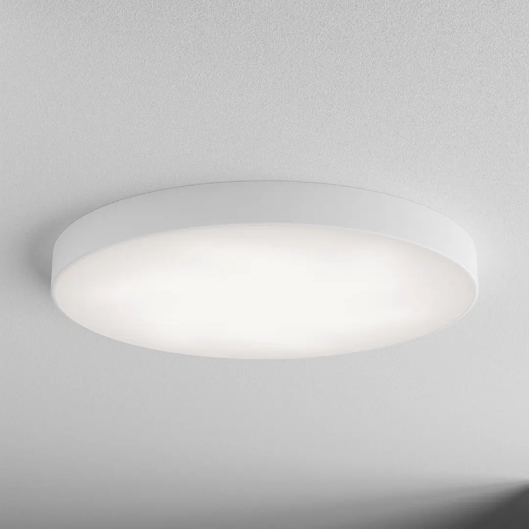 TEMAR LIGHTING Deckenlampe Cleo 800, weiß, Sensor, IP20, Ø 78 cm, Metall