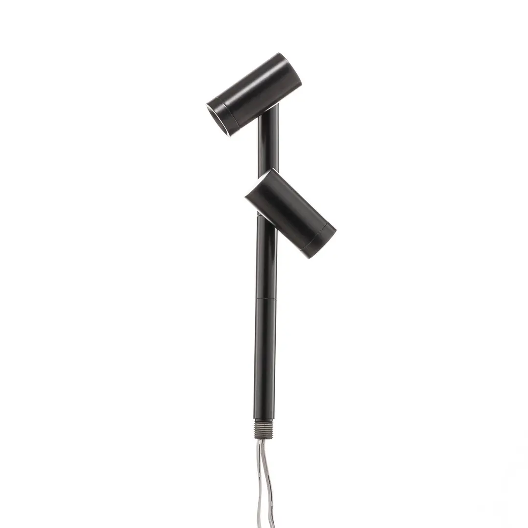 Hera LED Duo Spot 2x3 W ww 170 mm schwarz