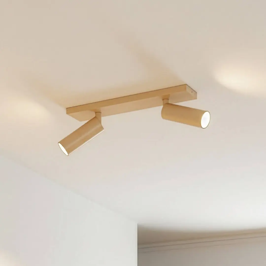 Arcchio Deckenspot Brinja Slim, coffee, 2-flg., GU10 MR11