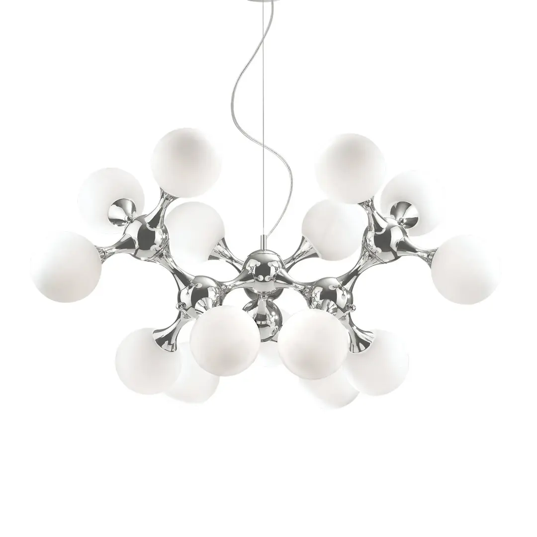 IDEAL LUX Hängeleuchte Nodi Bianco Ø 105 cm