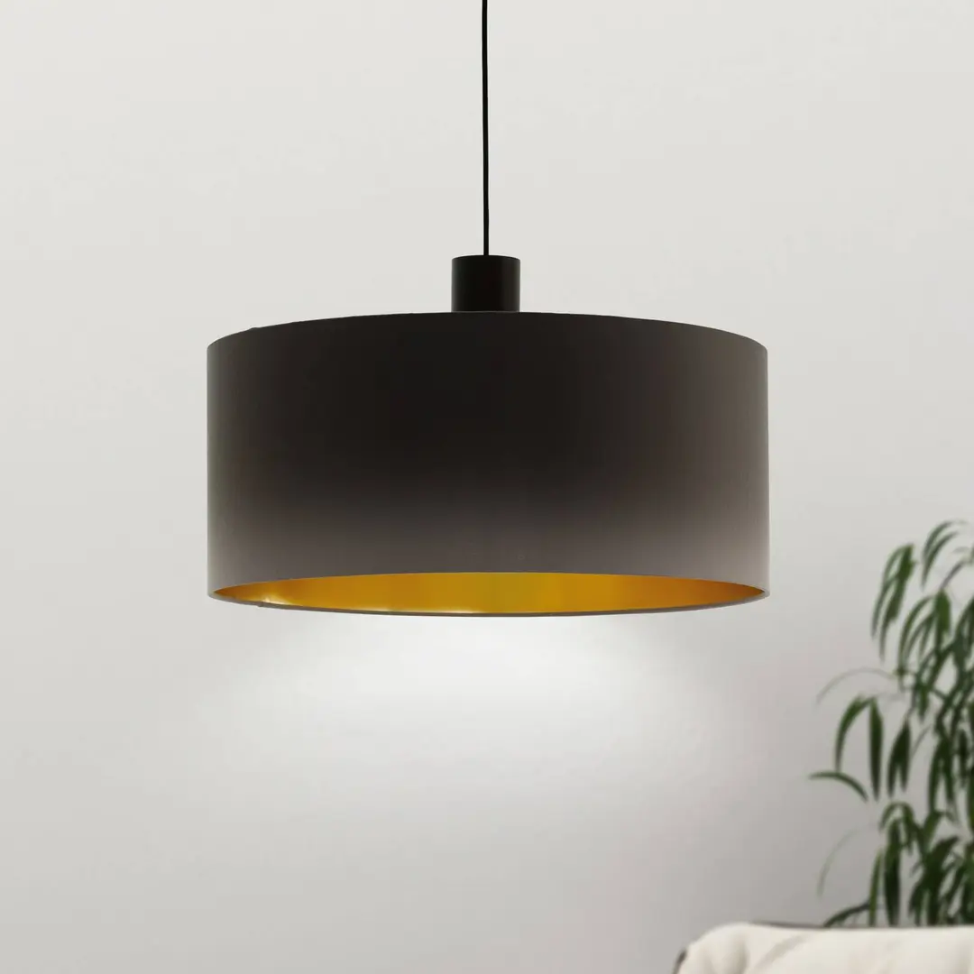 EGLO Hängelampe Concessa cappuccino/gold Ø 53 cm