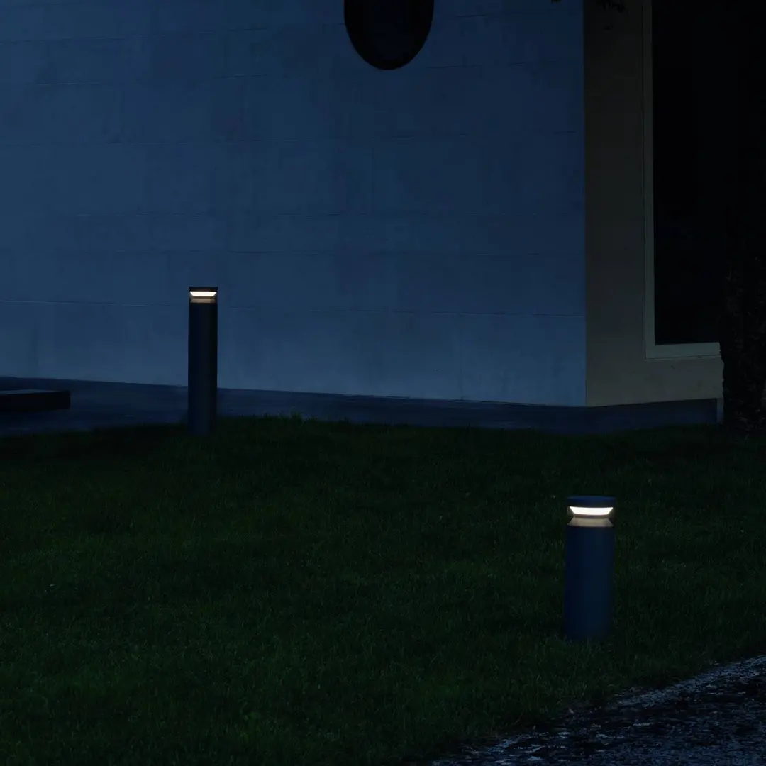 Ideal Lux LED-Wegeleuchte Boeing, Höhe 70 cm, anthrazit