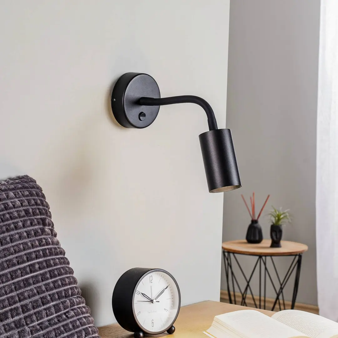 Nowodvorski Lighting Wandleuchte Eye Flex S, schwarz
