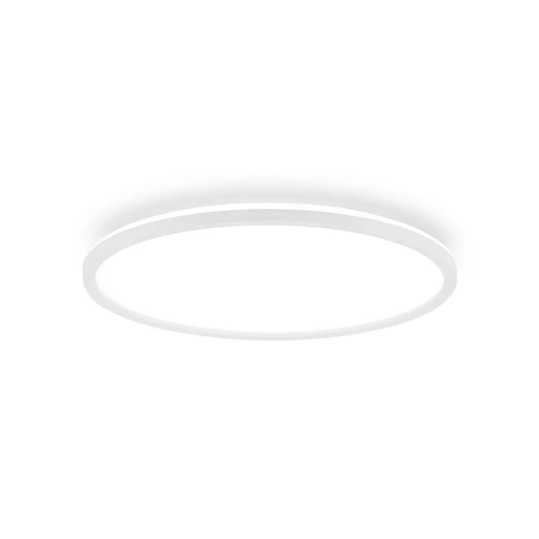 Briloner LED-Deckenleuchte Tava A, Ø 42 cm, Kunststoff, weiß