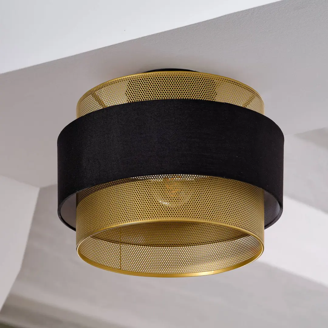 OSRAM Deckenleuchte Decor Hornet, 1-flammig, schwarz/gold