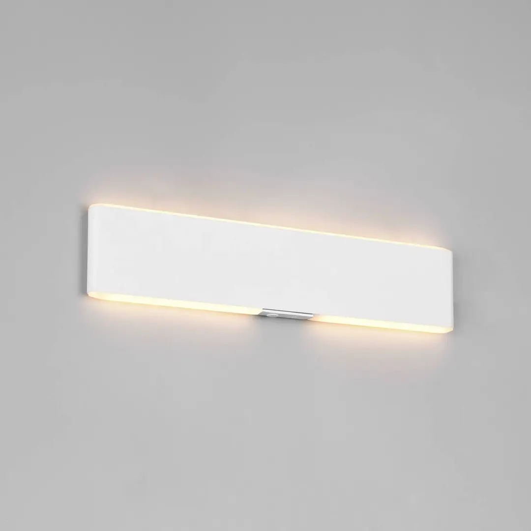 Trio Lighting LED-Akku-Wandlampe Conchita, Breite 32 cm, weiß, Metall, CCT