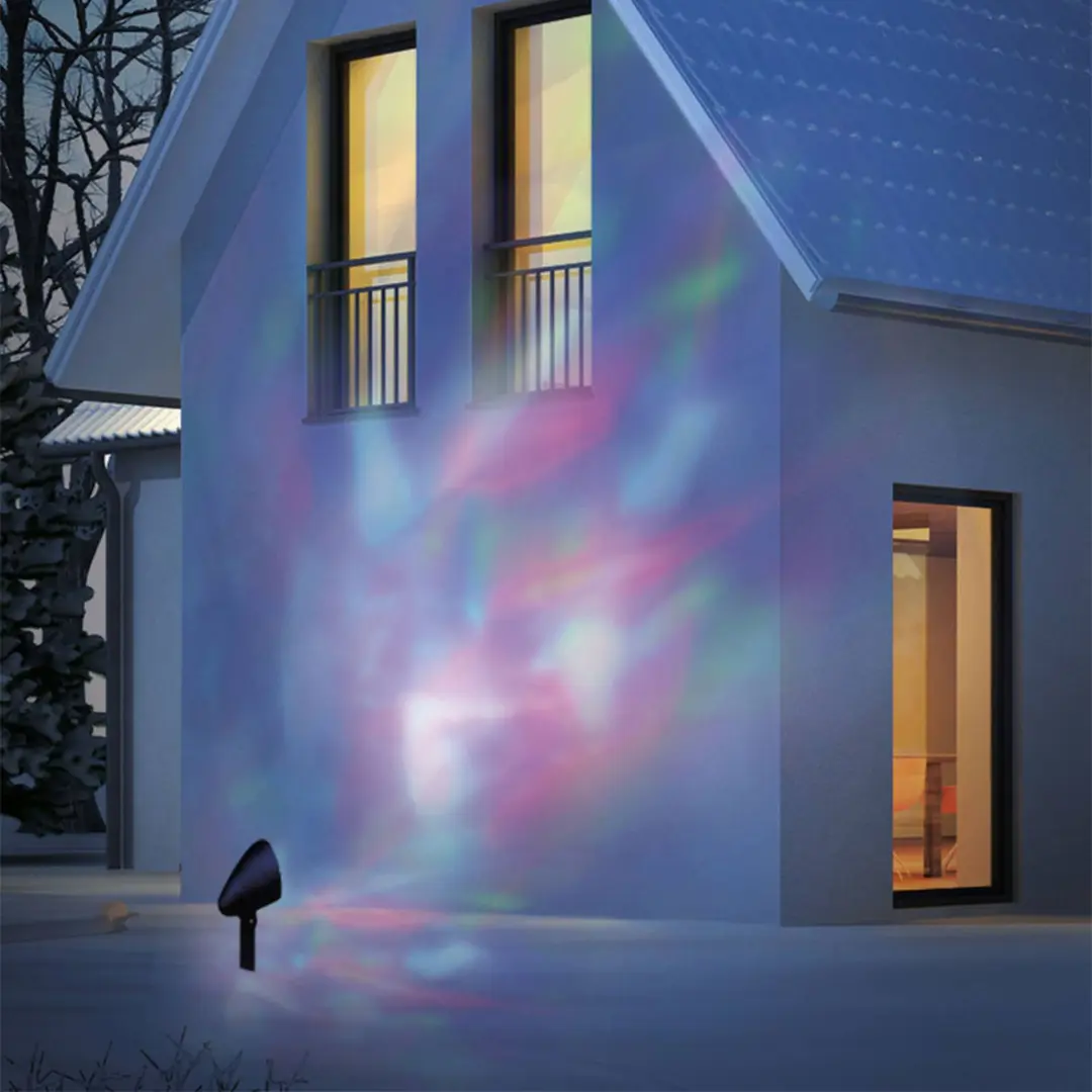 Naeve Leuchten LED-Projektorlampe Disco f. Fassadenillumination