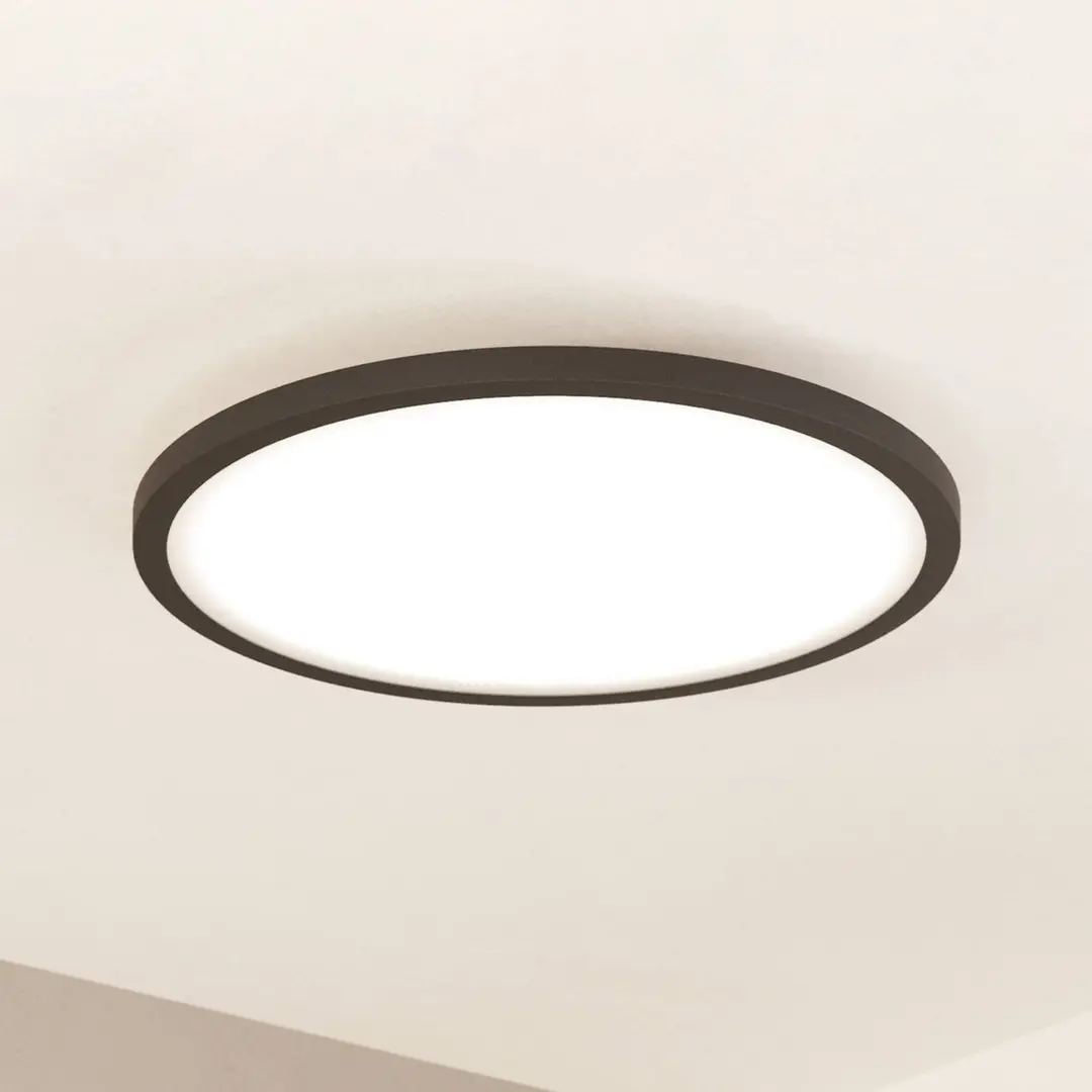 EGLO connect Sarsina-Z Deckenlampe schwarz Ø45cm