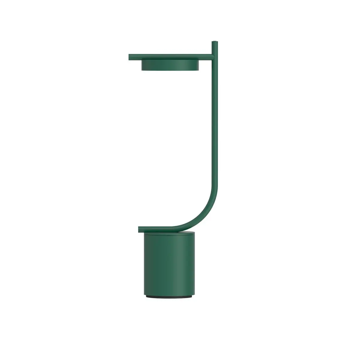 Grupa LED-Akku-Tischlampe Igram, grün, 40 cm, IP44