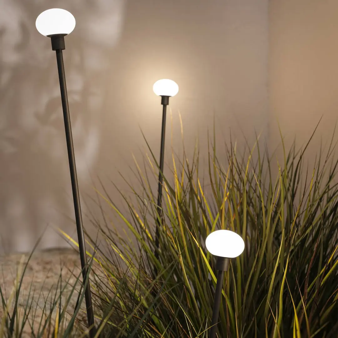 Karman LED-Erdspießlampe MINUIT, Höhe 210 cm, schwarz, IP65