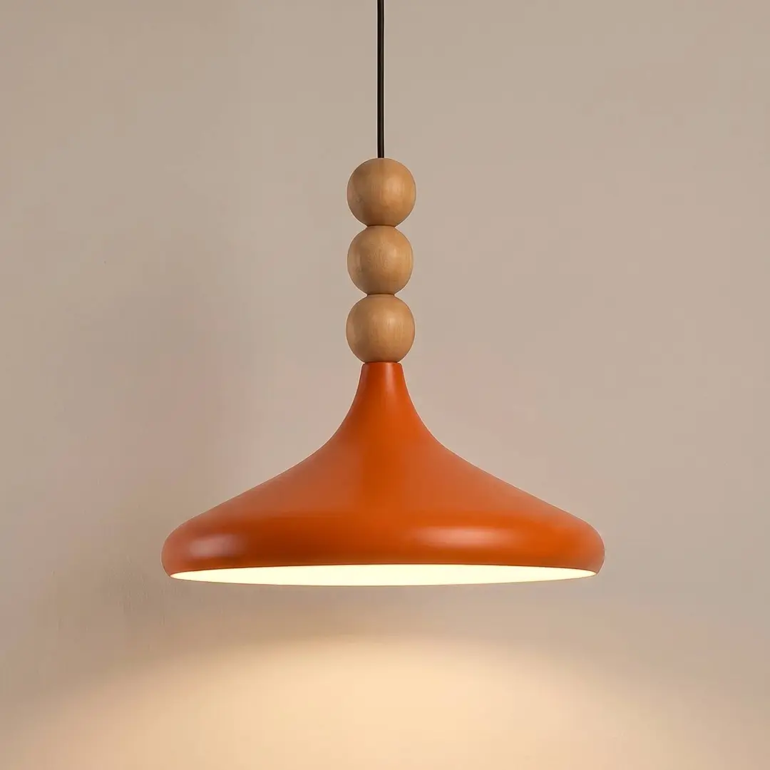 Opviq Hängeleuchte Eysan, orange, Ø 35 cm, Metall, E27
