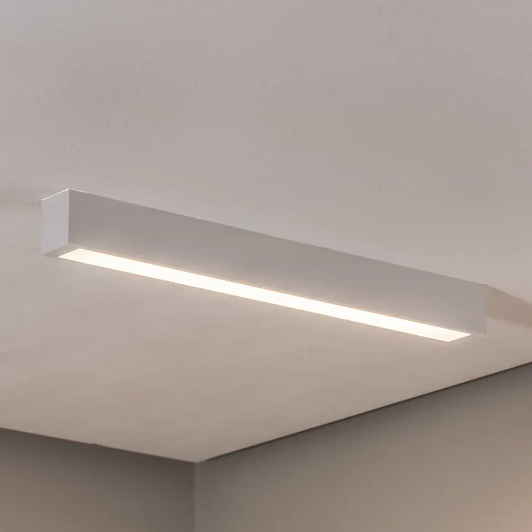 Nowodvorski Lighting Deckenlampe Straight weiß 62 cm