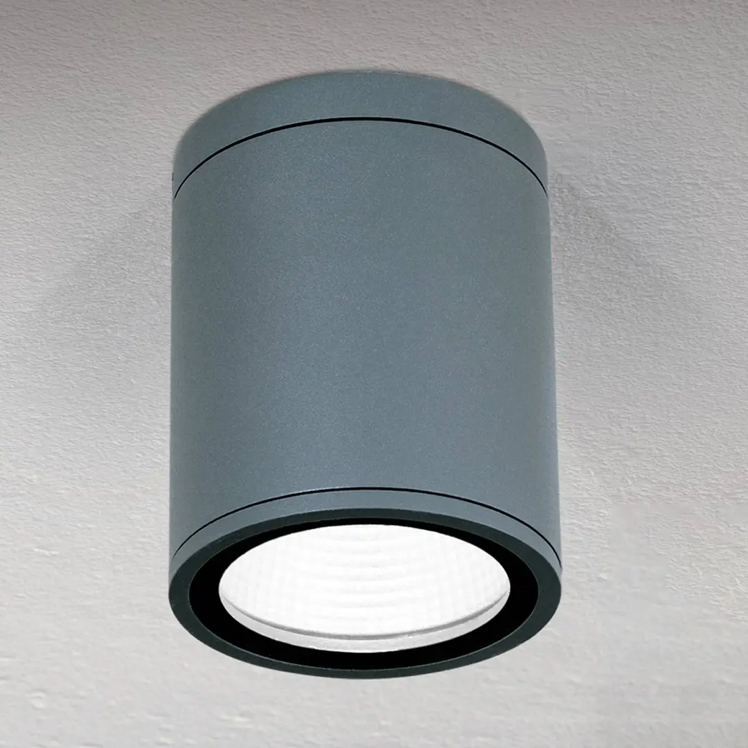 Orion LED-Deckenleuchte Sputnik IP65 Ø 9cm anthrazit