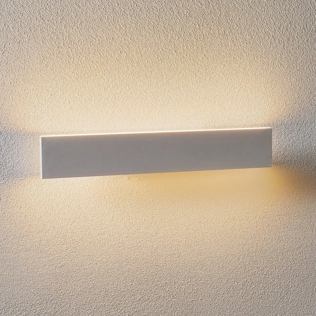 Trio Lighting LED-Wandlampe Concha 47 cm, weiß
