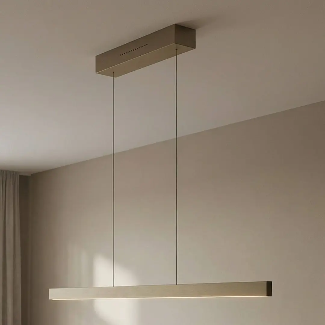 Knapstein LED-Hängeleuchte Linda-112 Effekt bronze CCT Gestensteuerung
