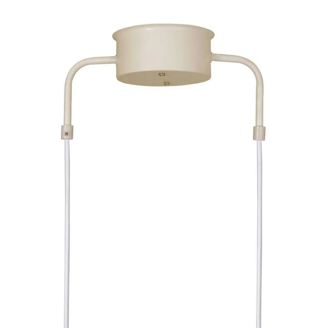 Globen Lighting Hängelampe CURVE 5, beige, 5-flg., 165 cm