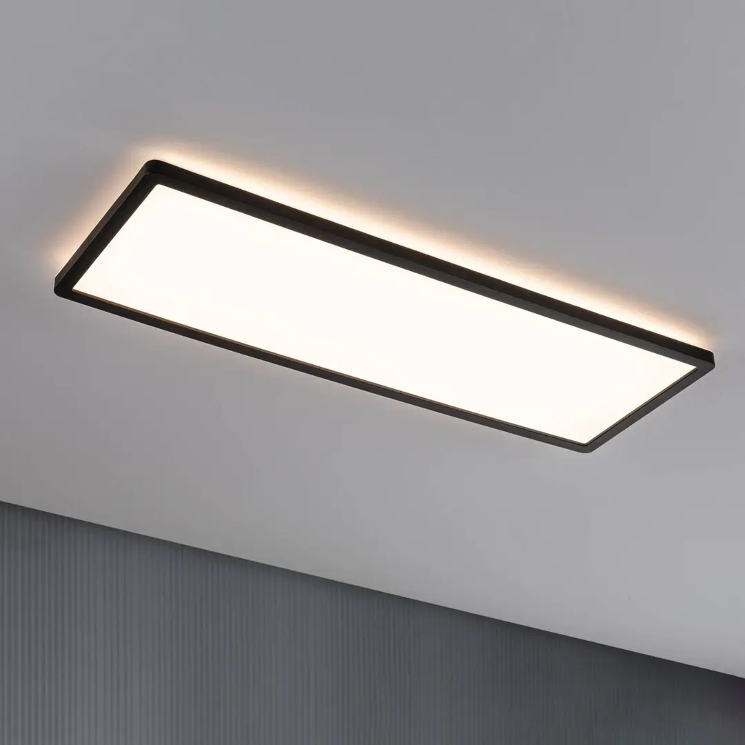 Paulmann LED-Panel Atria Shine 3-step-dim. schwarz 830 58x20