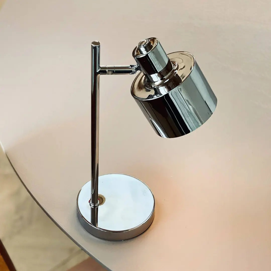 Dyberg Larsen LED-Akkutischleuchte Ocean Mini, chrom