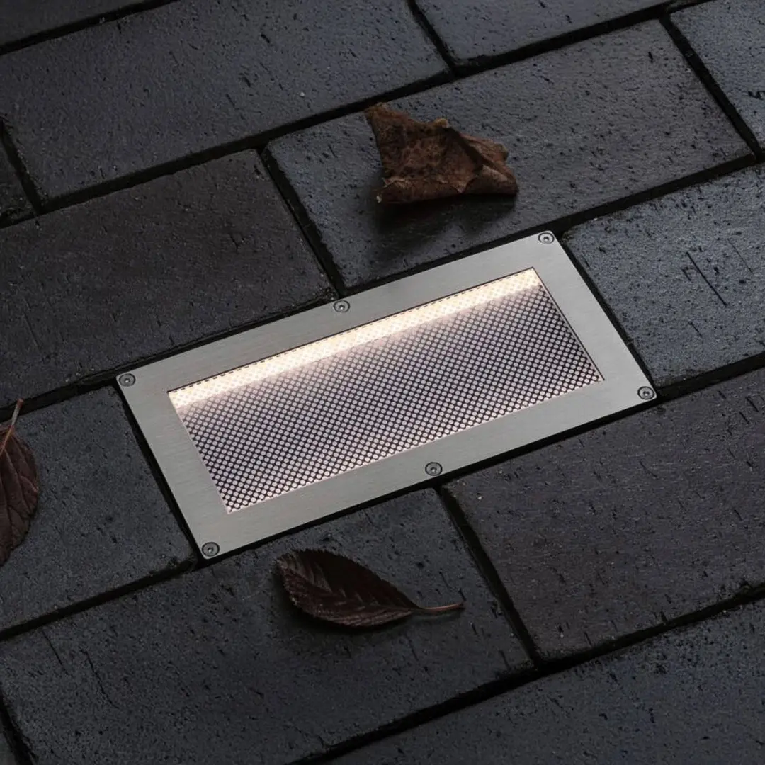 Paulmann LED-Solar-Bodeneinbau Sorea eisen Länge 20 cm 3000K