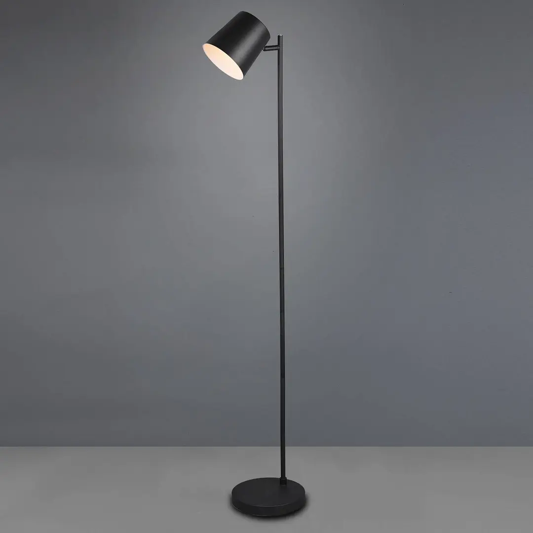 Reality Leuchten LED-Stehleuchte Blake mit Akku, dimmbar, schwarz