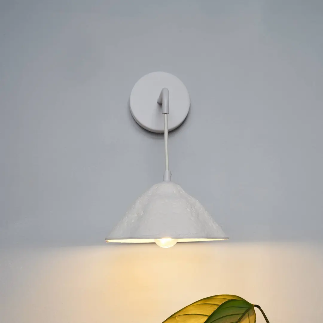OSRAM Wandlampe Decor Lotus Leaf, 1-fl., weiß, Papier, E14