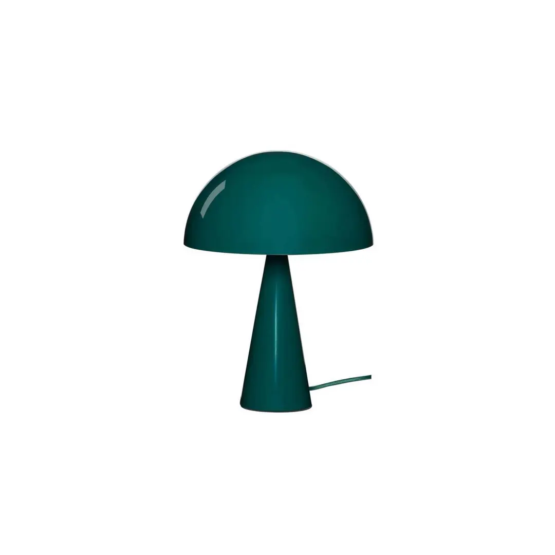 HÜBSCH Tischleuchte Mush Mini, dunkelgrün, Höhe 34 cm