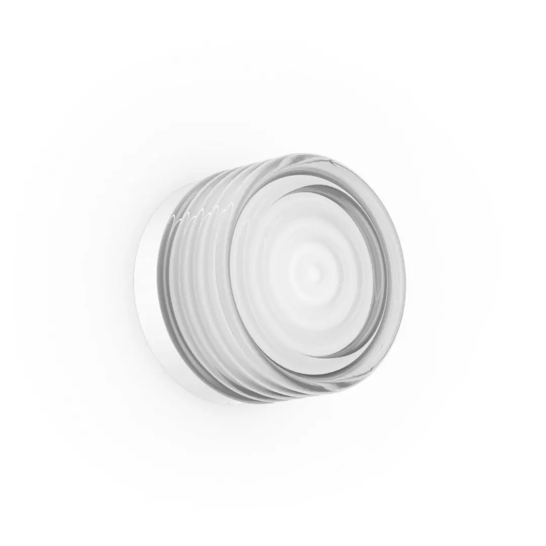 Wever & Ducré Lighting WEVER & DUCRÉ LED-Wandlampe Hajo weiß/klar phasedim 2700K