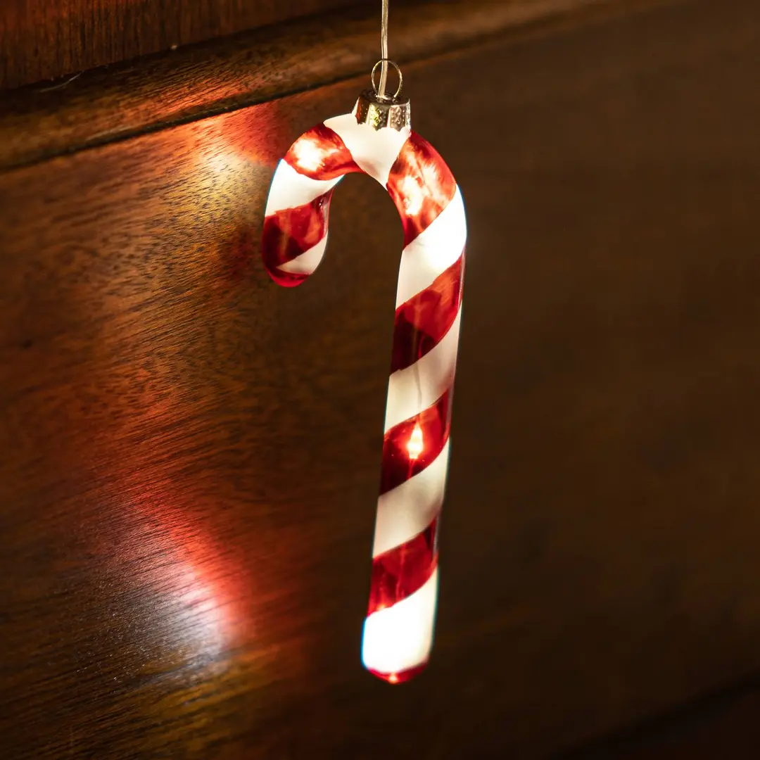Sirius Deko-Anhänger Hannah Candy Cane rot