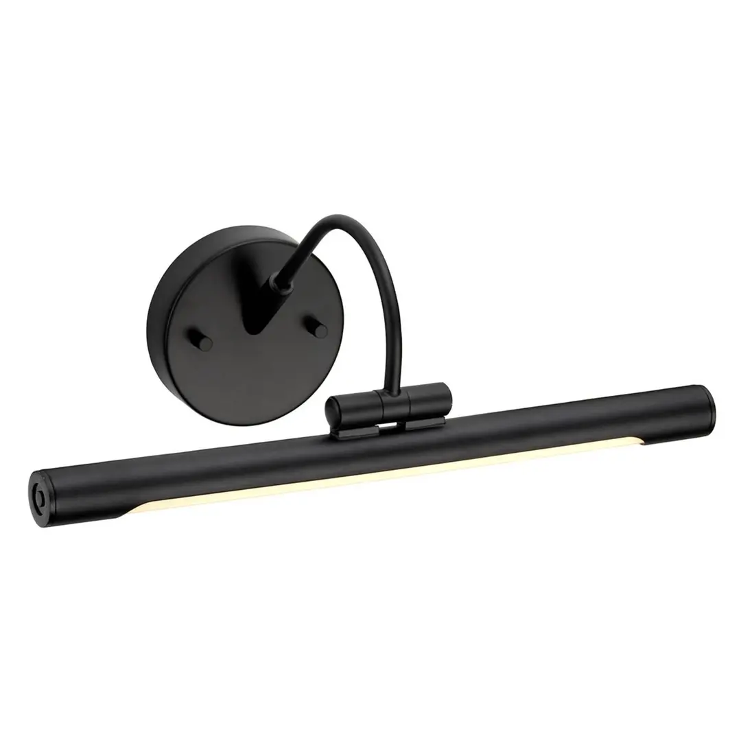 ELSTEAD LED-Bilderleuchte Alton in Schwarz, 39 cm