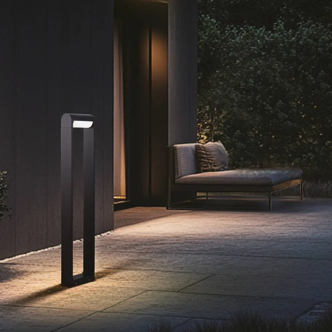 CMD LED-Wegelampe CMD 9051, Höhe 80 cm, anthrazit, IP65, Metall