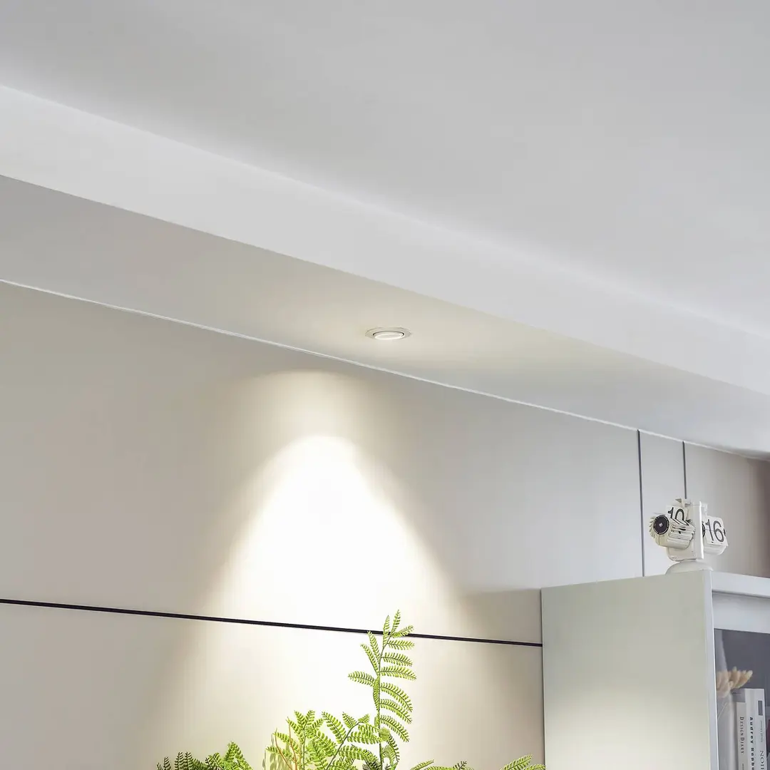 Arcchio Harcos LED-Downlight, weiß, Ø 11 cm, 4.000K