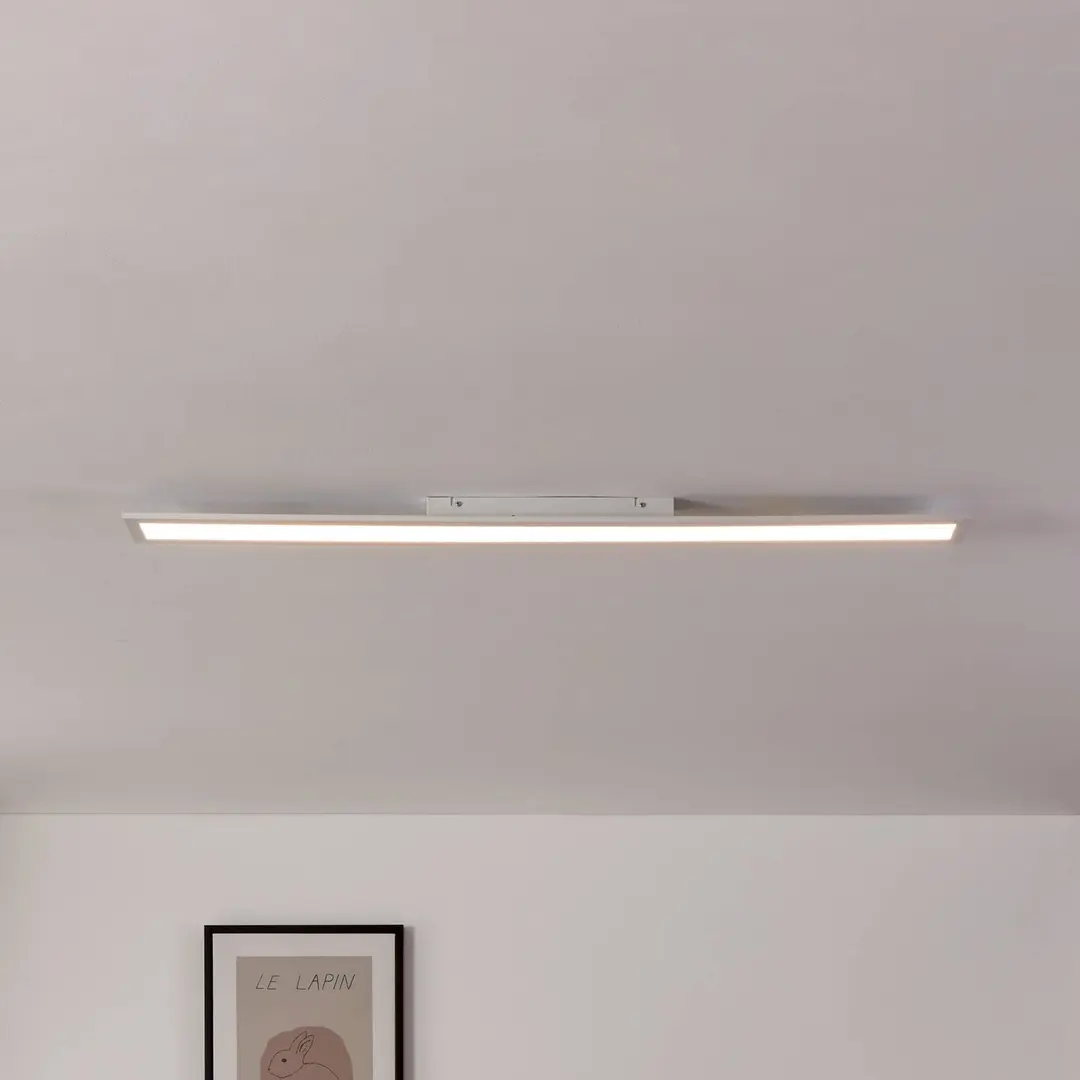 EGLO connect Salobrena-Z LED-Deckenlampe, 120x10cm, weiß
