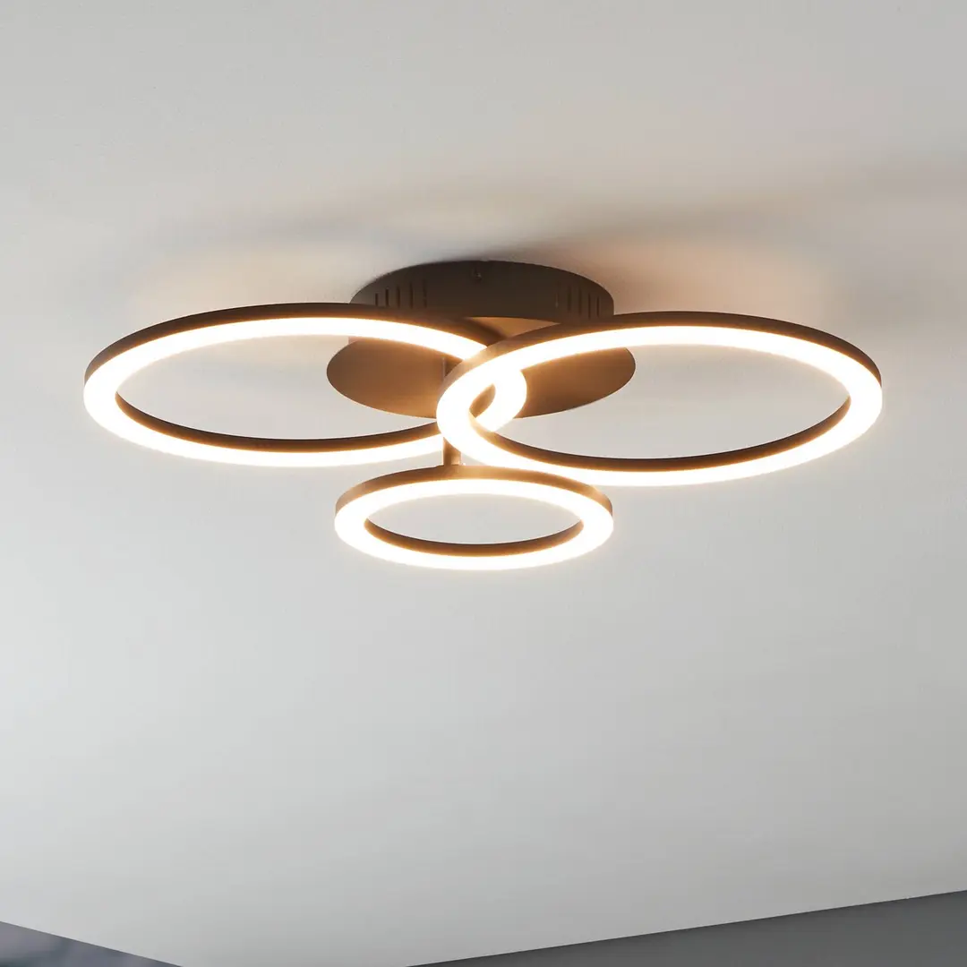 EGLO connect Parrapos-Z LED-Deckenlampe, 3-flammig