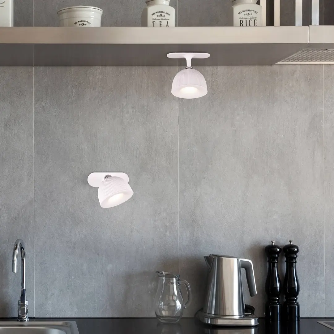 Reality Leuchten LED-Akku-Tischlampe Maxima, weiß, Höhe 41 cm, Kunststoff