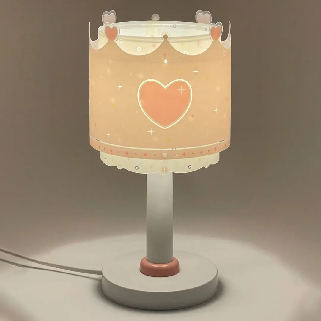 Dalber Kinder-Tischlampe Little Queen, G4, Ø 15 cm
