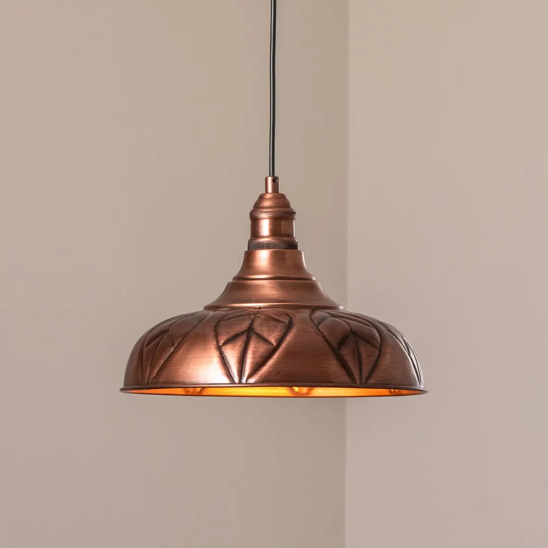 Opviq Hängeleuchte Saglam, kupfer, Metall, Ø 32 cm, E27