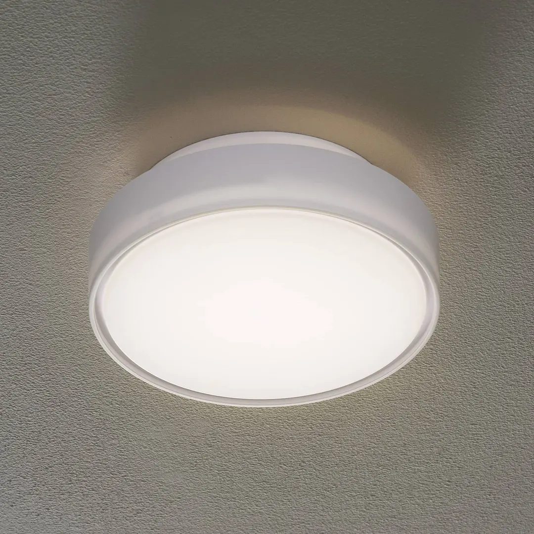 Fabas Luce LED-Deckenleuchte Hatton IP65 25 cm