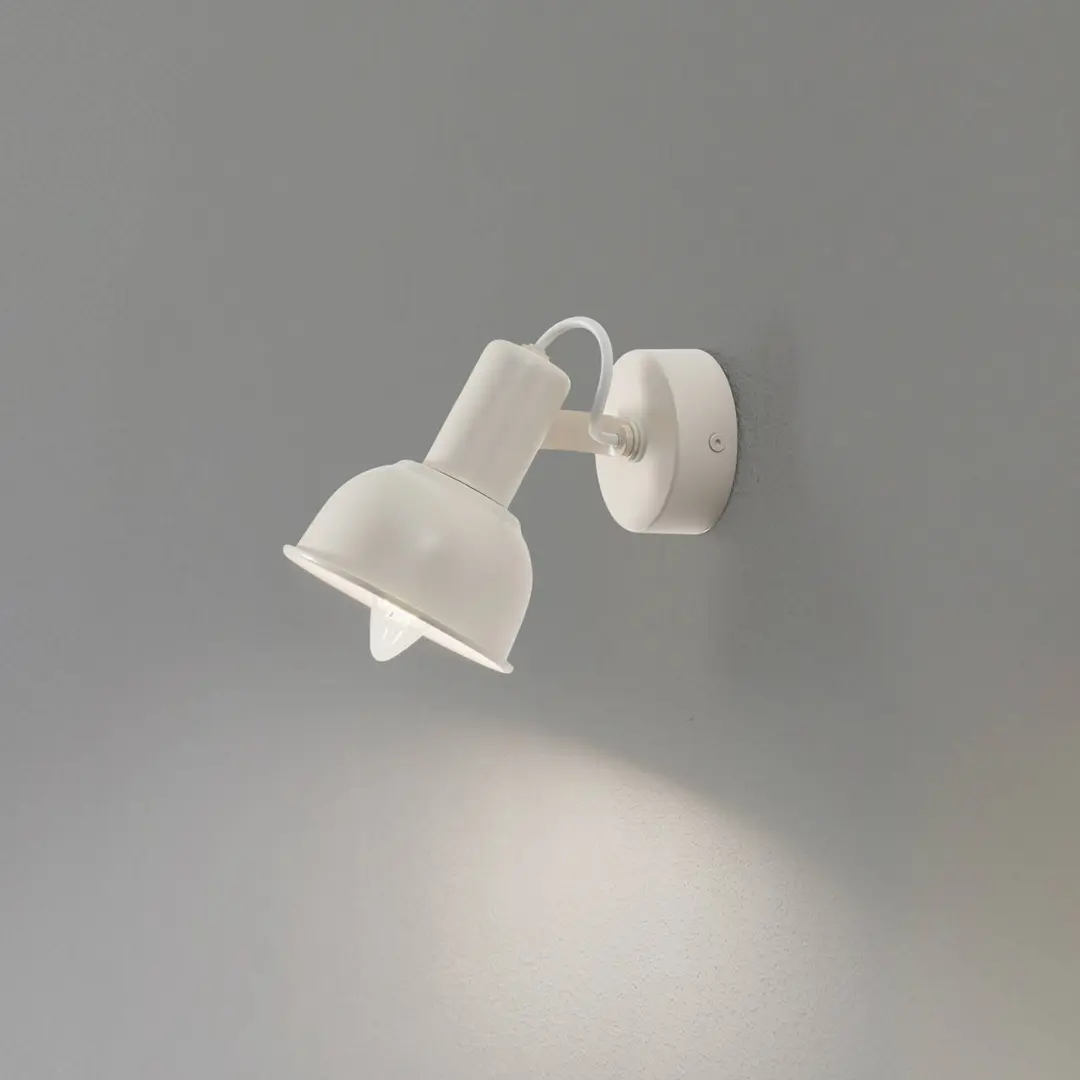 Argon Wandleuchte Trogir, beige, Ø 11,5 cm, Metall
