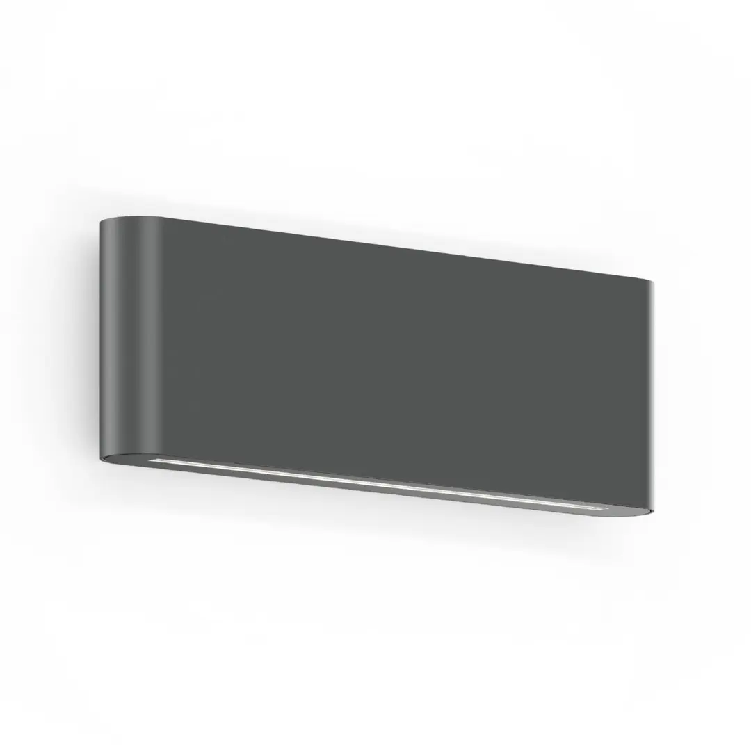 Wever & Ducré Lighting WEVER & DUCRÉ LED-Außenwandlampe Kiosk 2.0 anthrazit 2.700 K