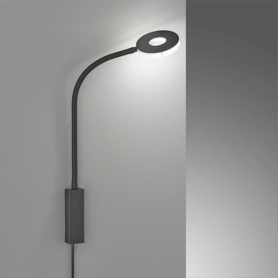 FISCHER & HONSEL LED-Wandleuchte Cama mit verstellbarem Arm