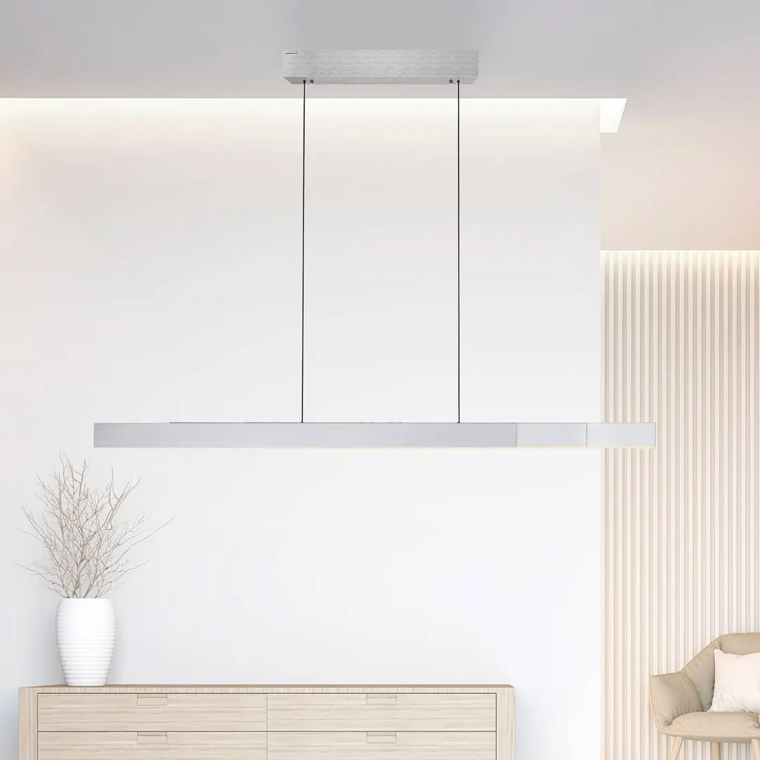 Pure LED-Hängeleuchte PURE Moto-Rise, diamond, Aluminium, CCT