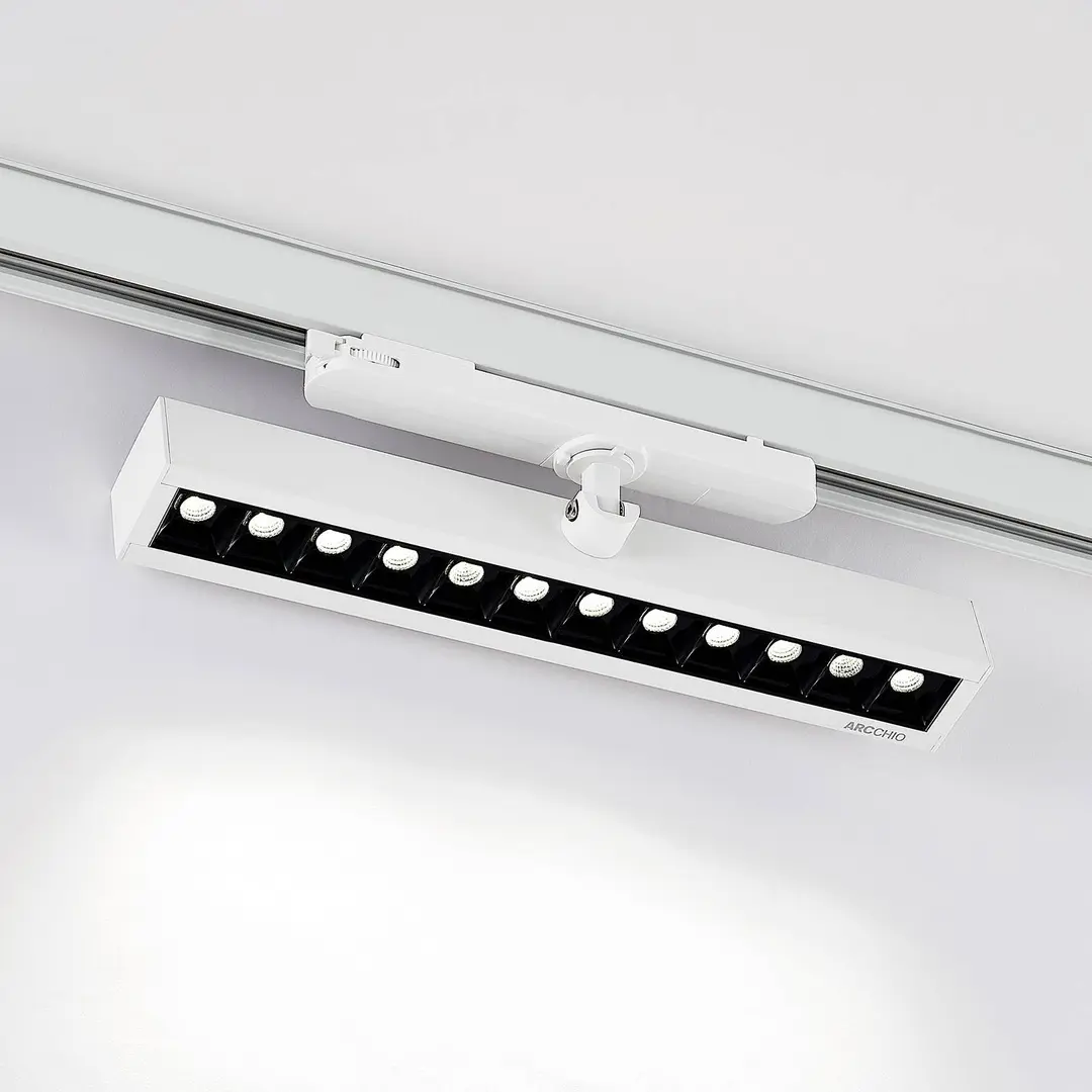 Arcchio Millay LED-Schienenstrahler weiß 4000K