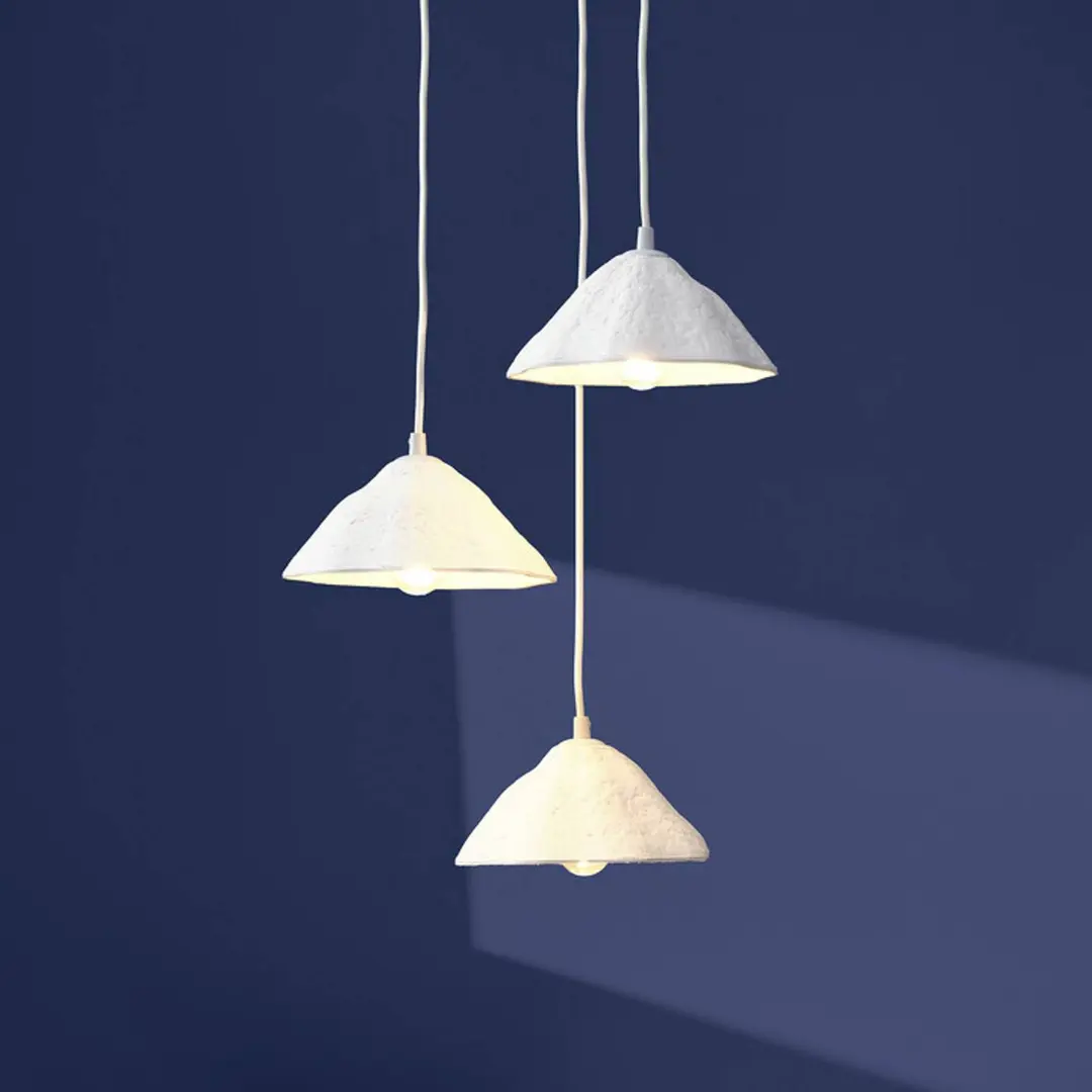 OSRAM Hängelampe Decor Lotus Leaf, 3-fl., weiß, Papier, E14